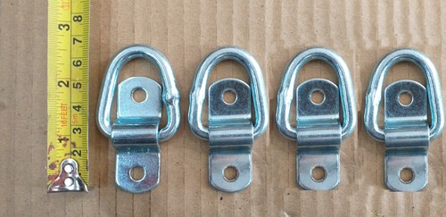 Dee ring cleat load - d, tie