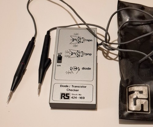 Radio shack transistor - radio, diode