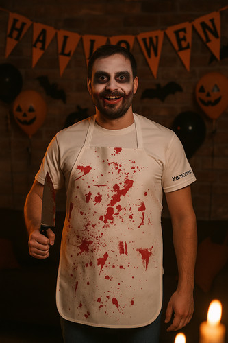 Blood spatter apron - apron, novelty