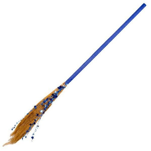 Boland blue witch broom - witch,