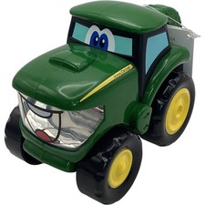 JOHN DEERE Plastic Toy Tractor Play Vehicle for Kids Age 3 and Up