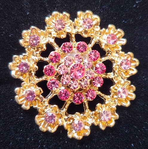 Stock pin magnetic pink gold - pin, &