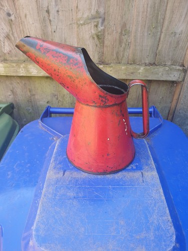 Vintage esso half gallon oil - "esso",