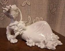 Rosenthal Bjorn Wiinblad Pastoral Symphony White Porcelain Figure... Vintage 
