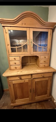 Vintage victorian pine glazed - vintage,