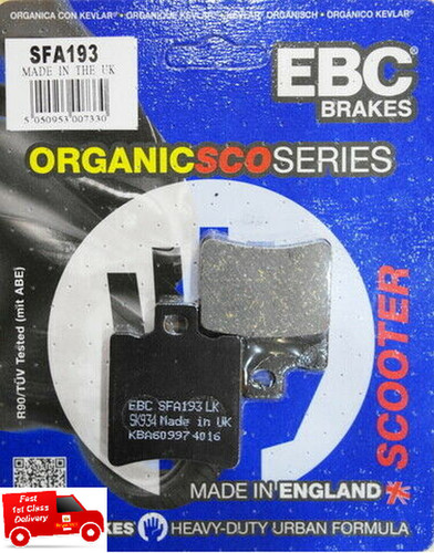 Sfa193 ebc brake pads - brake, fit