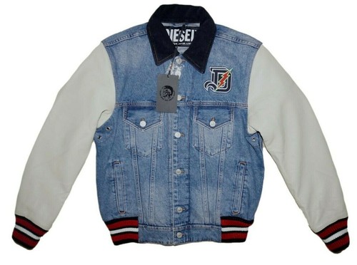 Diesel bresk jacket - d-bresk, leather