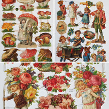 Scrapbook Decoupage Scraps