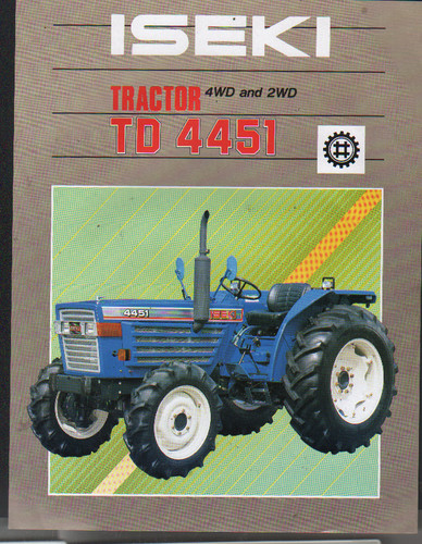 Iseki 4451 tractor - 4451",
