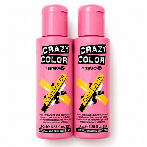 Crazy color caution - crazy, uv