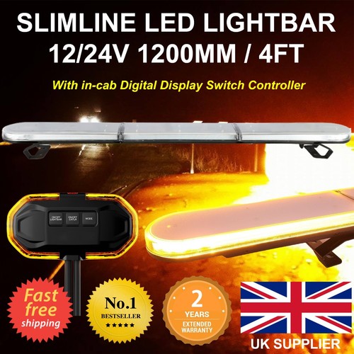 Led amber light bar strobe - led,