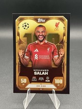 100 Club Mohamed Salah Topps Match Attax 2025/2026 Liverpool 25/26 Hundred # 466