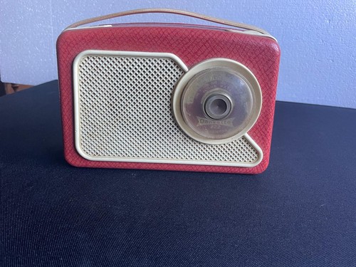 Dansette 222 red white - dansette, red/white