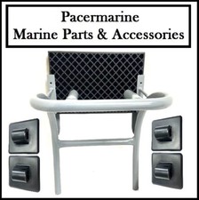 Outboard Bracket for Round Tail Inflatables Inc Mount Pads