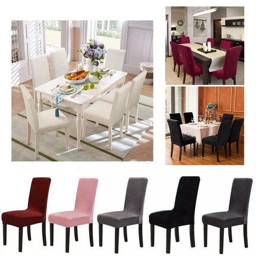Velvet dining chair - dining, cover