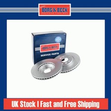 2x Brake Discs Vented For