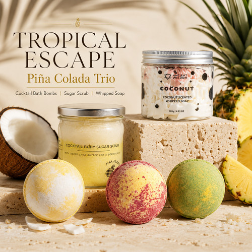 Bath bomb set - , piña