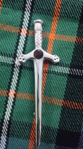 Scottish thistle sword kilt - scottish,