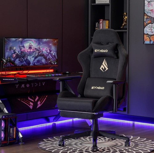 Symino gaming chair alcantara - chair,,