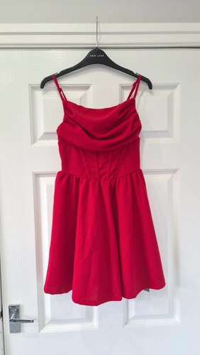 Vibrant red corset style - corset,