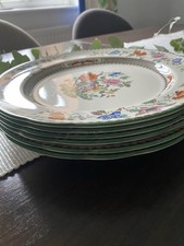 6 Copeland Spode Chinese Rose