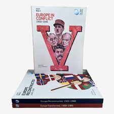 Open University A327 Europe 1933 1989 Course Books Set of 3 Blocks 2 3 and 4