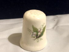 Fine Bone China Thimble Pink