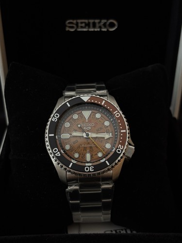 Seiko sports brown men s - seiko, men's