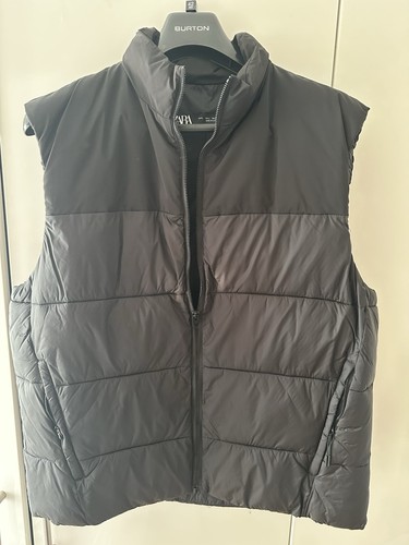 Zara puffer gilet - zara,