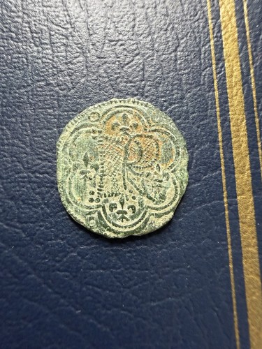 Medieval jetton monogram - jetton,,