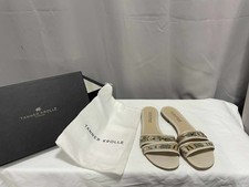 tanner krolle flat sandal tan