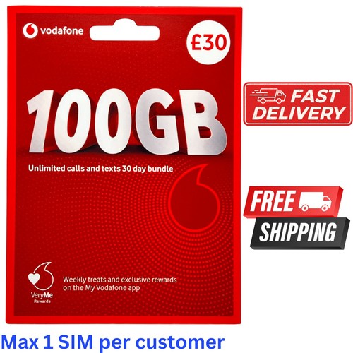 New vodafone sim card - vodafone,