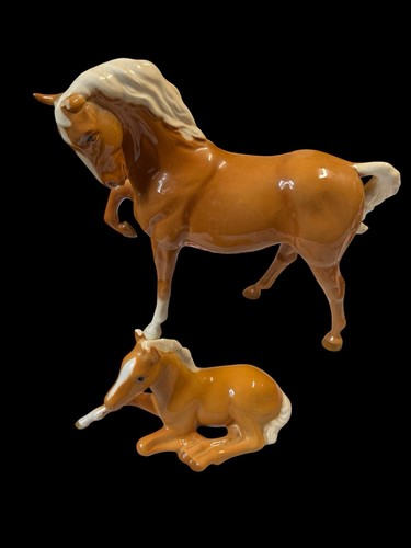 Broken beswick horses - beswick,