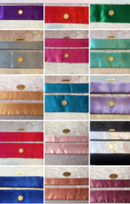 66" SILKY SATIN SELF-TIE SASH