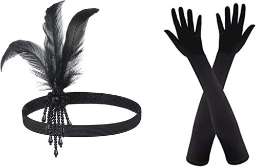 1920s flapper headband - headband, &