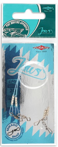 Mikado jaws 2pcs fluorocarbon - mikado,