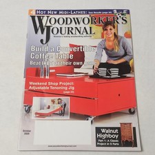 Woodworker's Journal Build a Convertible Coffee Table October 2009 Volume 33 # 5