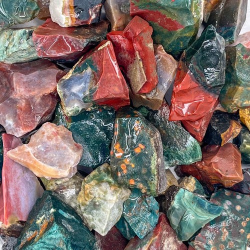 Bloodstone rough for rock - bloodstone,