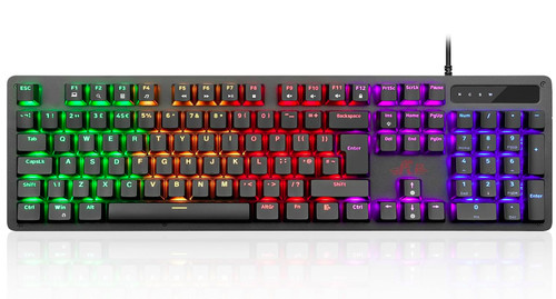 Rii 100 mechanical keyboard - 100%, |