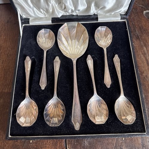Vintage set epns fruit - vintage,