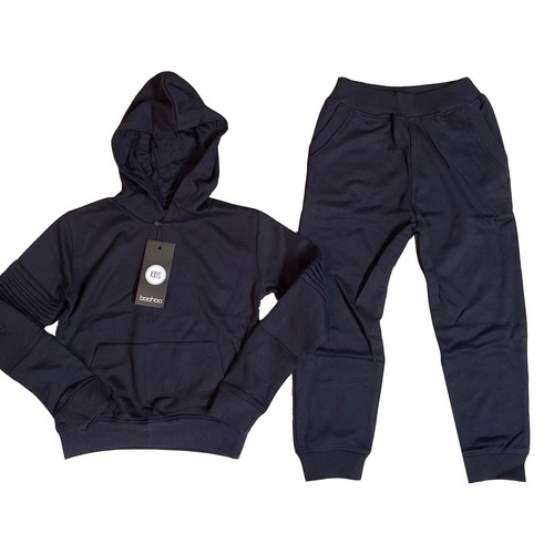 Kids tracksuit blue boohoo - kids,