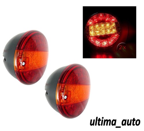 Pair 24v led tail lights - pair,