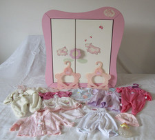 Baby Annabell Wardrobe with Clothes / Outfits and Hangers - Zapf Creation