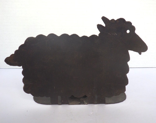 Rustic brown metal silhouette - rustic,