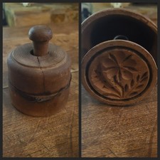 Anitique Wooden Butter Mold