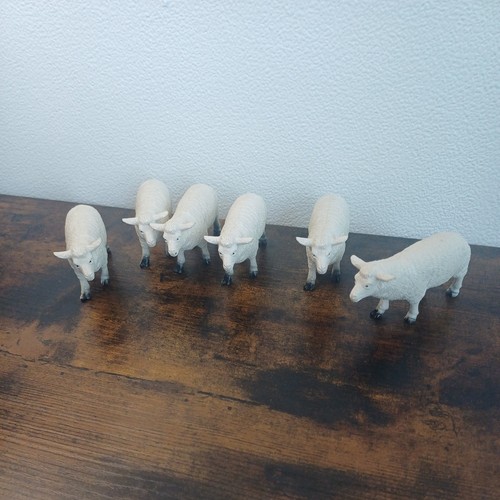 Vintage plastic sheep - 6,