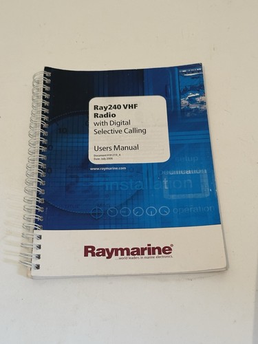 Raymarine ray240 vhf - raymarine,