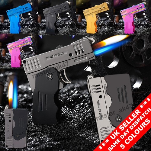 Lighter dual flame action - flame, jet