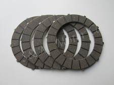 BSA C15 C25 B25 B40 B44 TRIUMPH TR25W SINGLE FRICTION CLUTCH PLATE 4 SET 57-2726