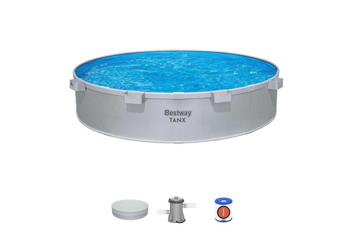 10ft above ground pool round - ground,
